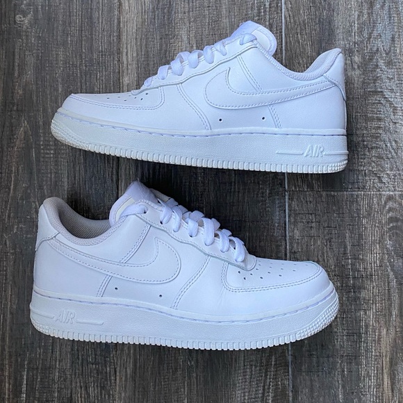 Nike | Shoes | Nike Air Force Low Af1 White Forces 45 6 | Poshmark